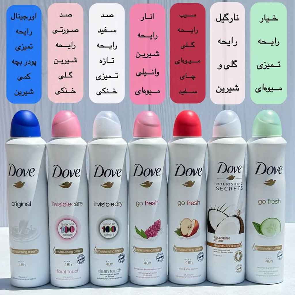 اسپری 250 میلDOVE